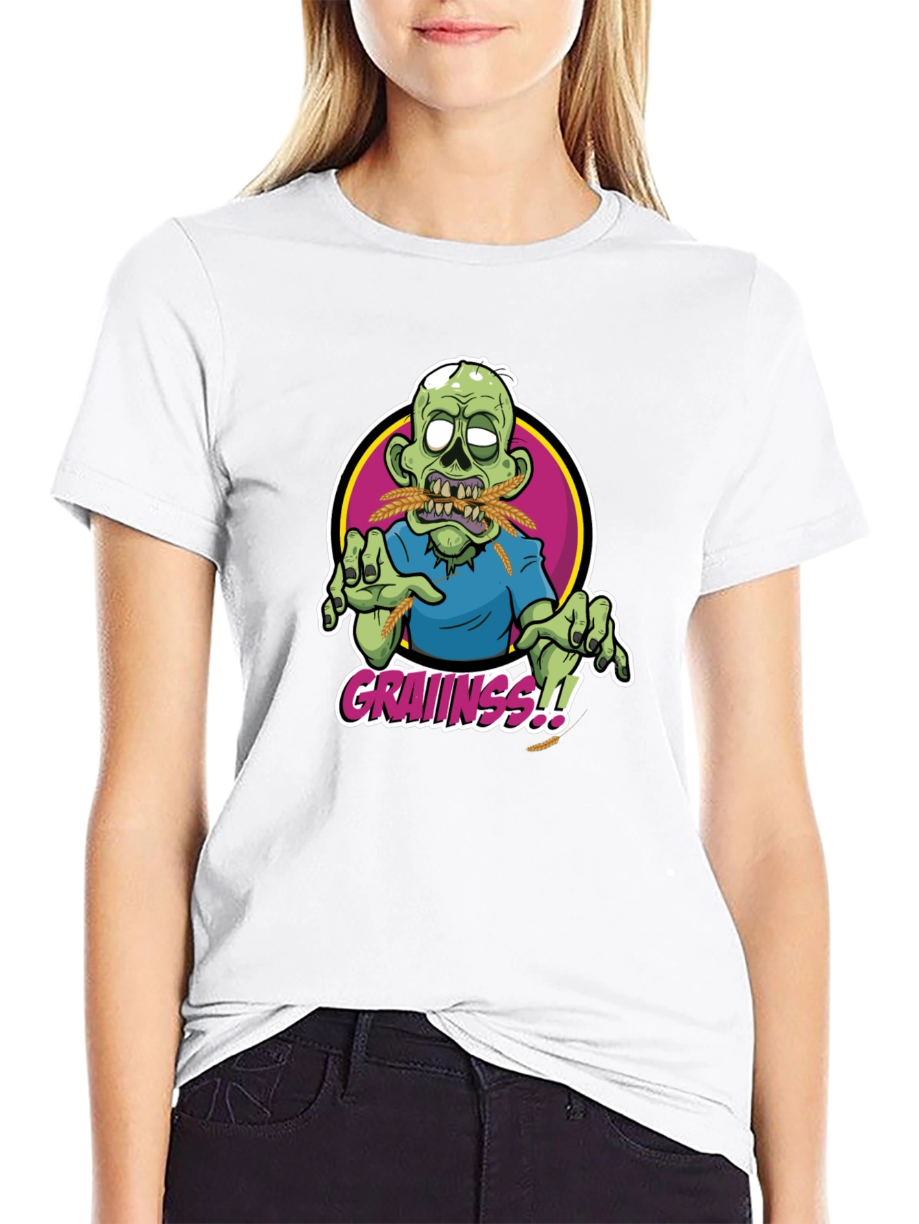 Zombie Grainss!! Graphic T-Shirt