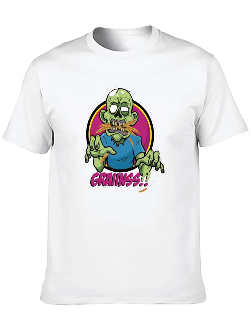 Zombie Grainss!! Graphic T-Shirt