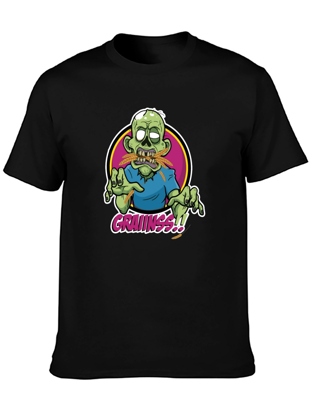 Zombie Grainss!! Graphic T-Shirt