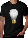 Think For Yourself Atheist Light Bulb T-Shirt