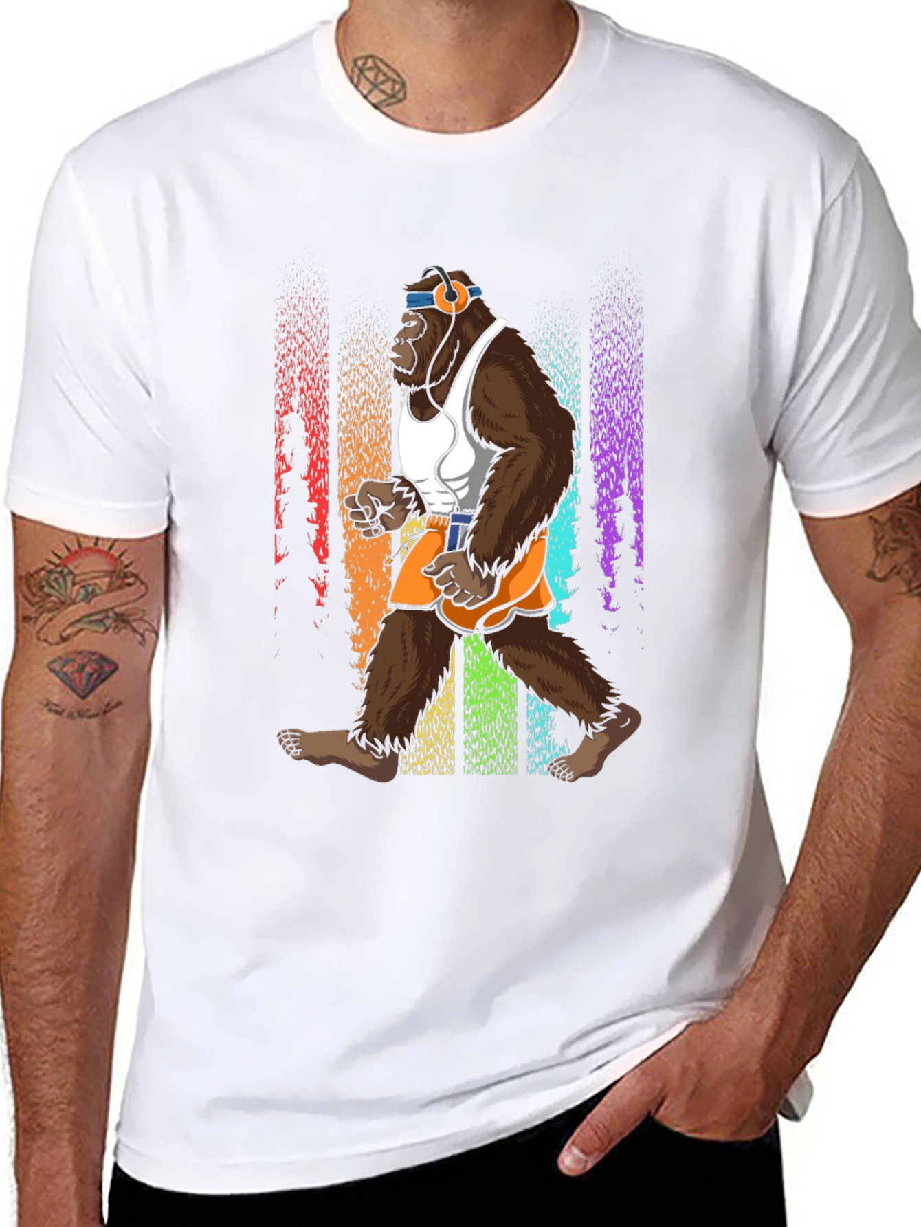 Running Gorilla Graphic Tee