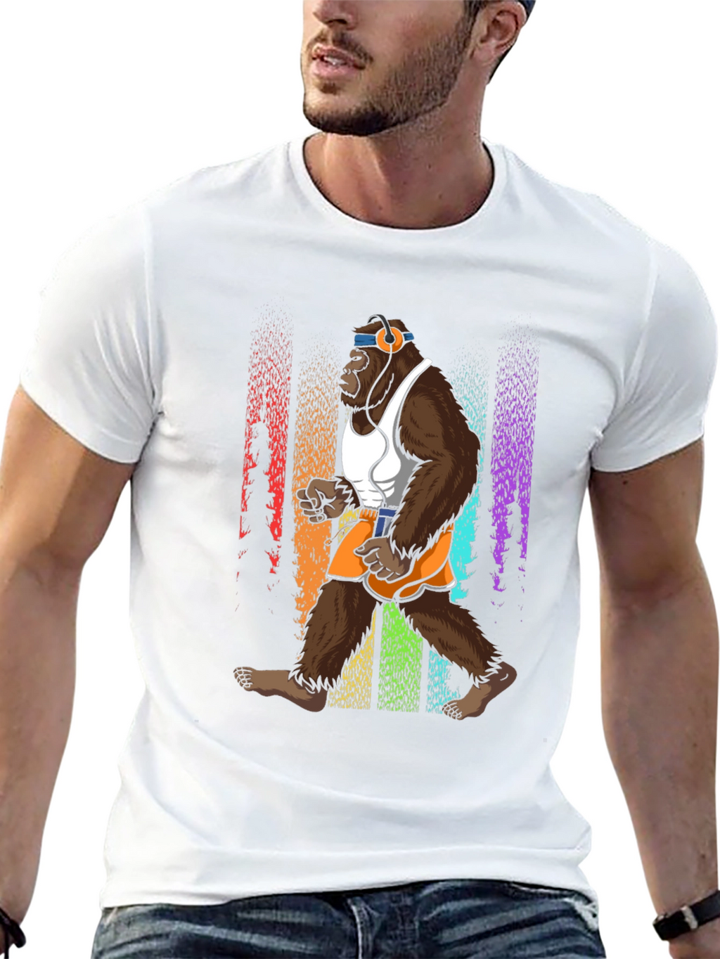 Running Gorilla Graphic Tee