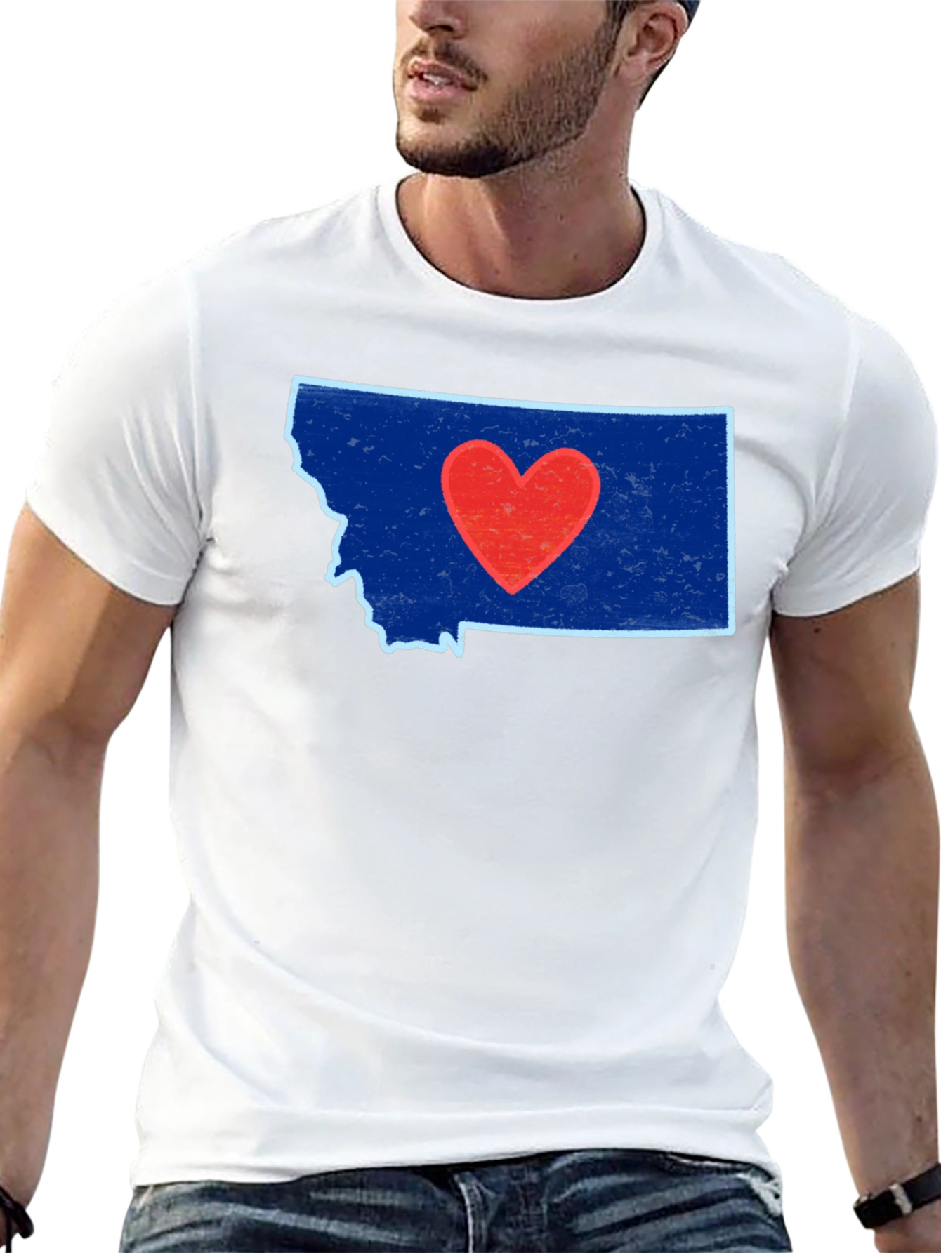 Montana Love Heart T-Shirt