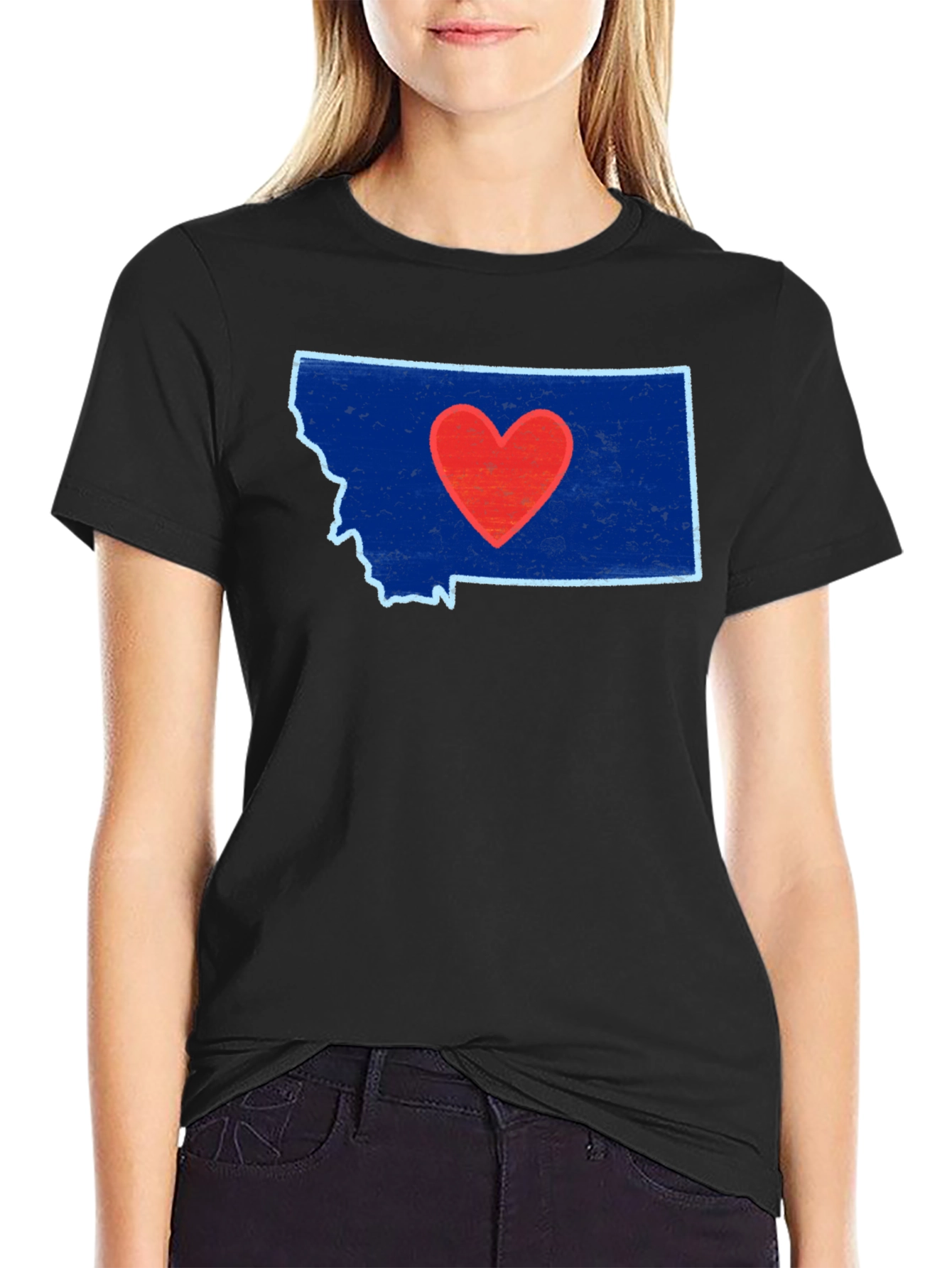 Montana Love Heart T-Shirt