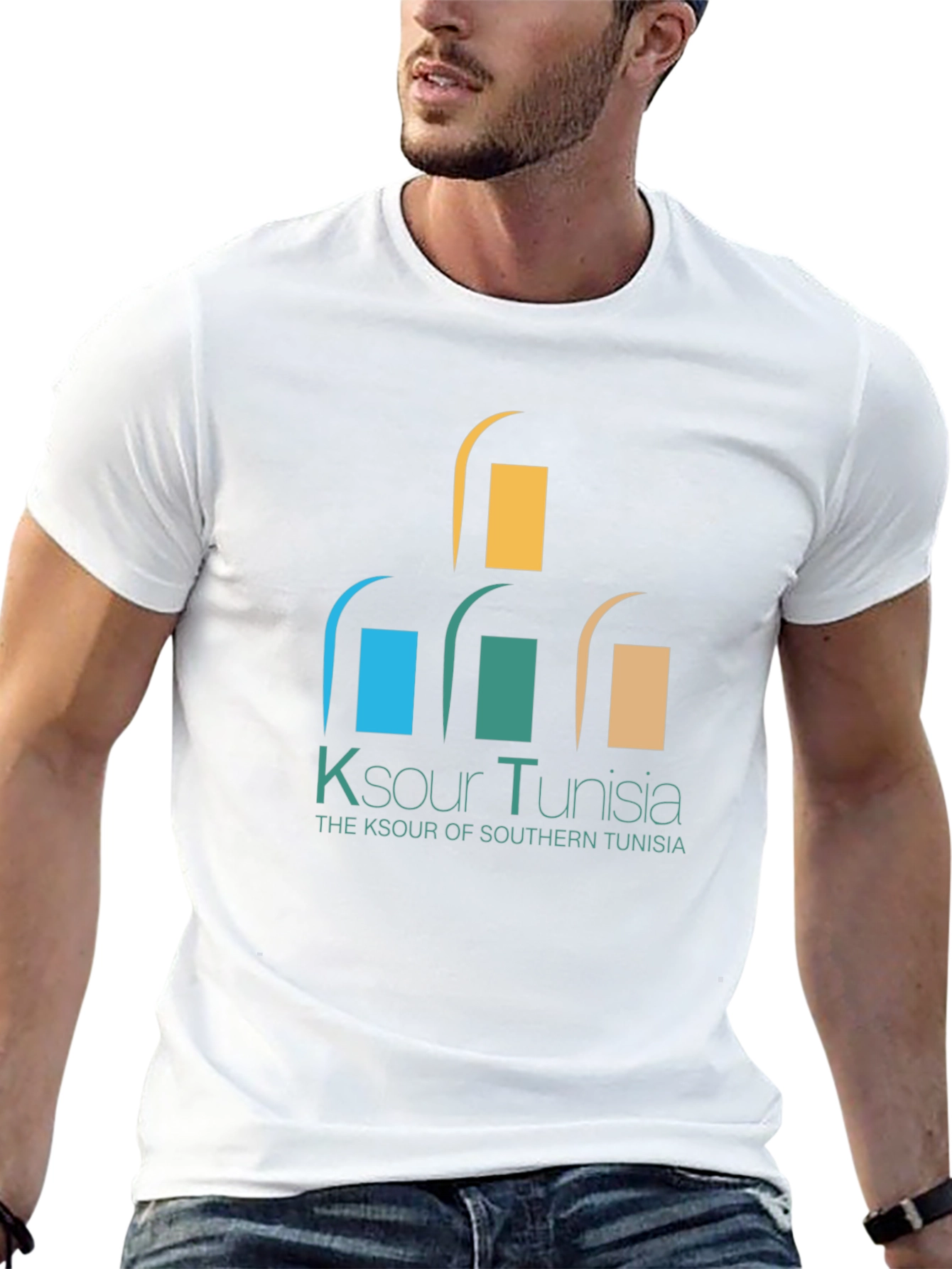 Ksour of Tunisia Black T-Shirt