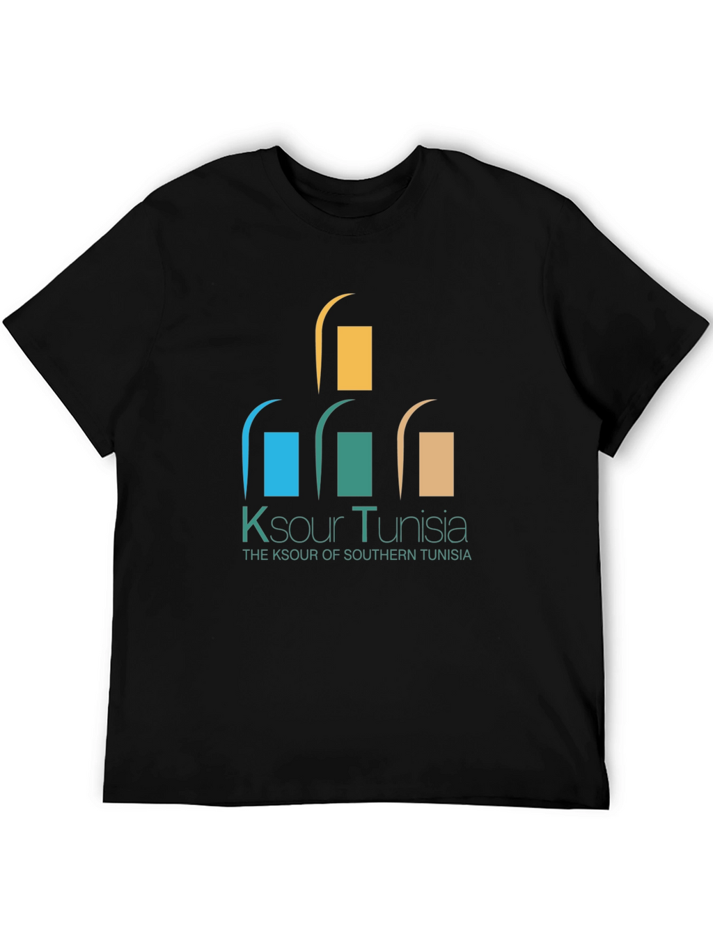 Ksour of Tunisia Black T-Shirt