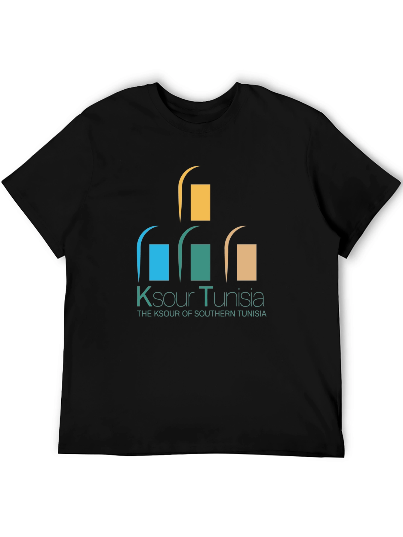 Ksour of Tunisia Black T-Shirt