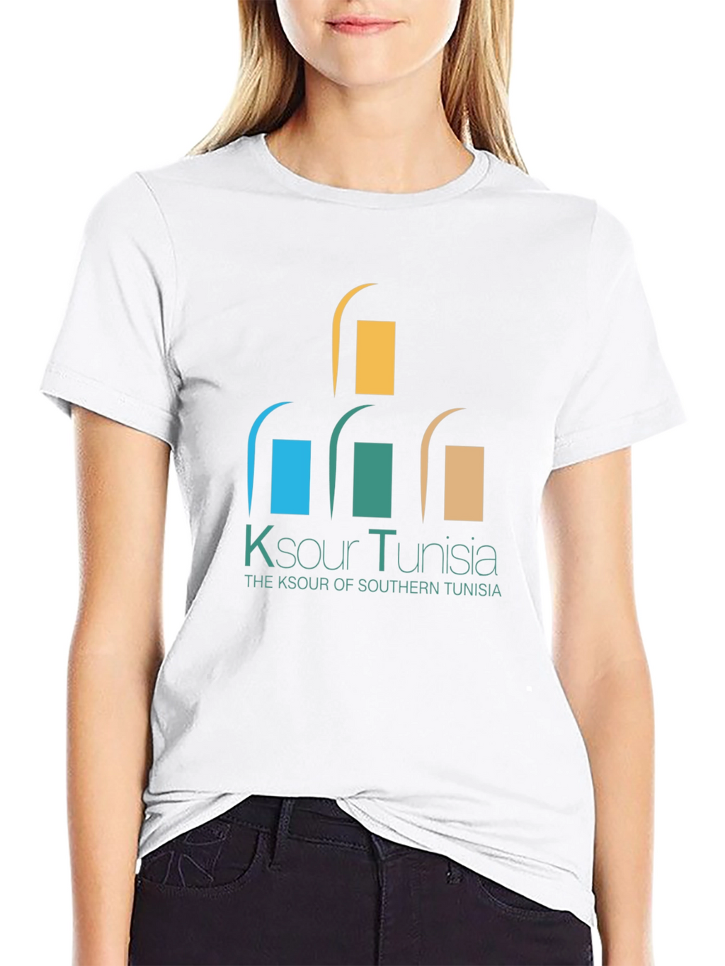 Ksour of Tunisia Black T-Shirt