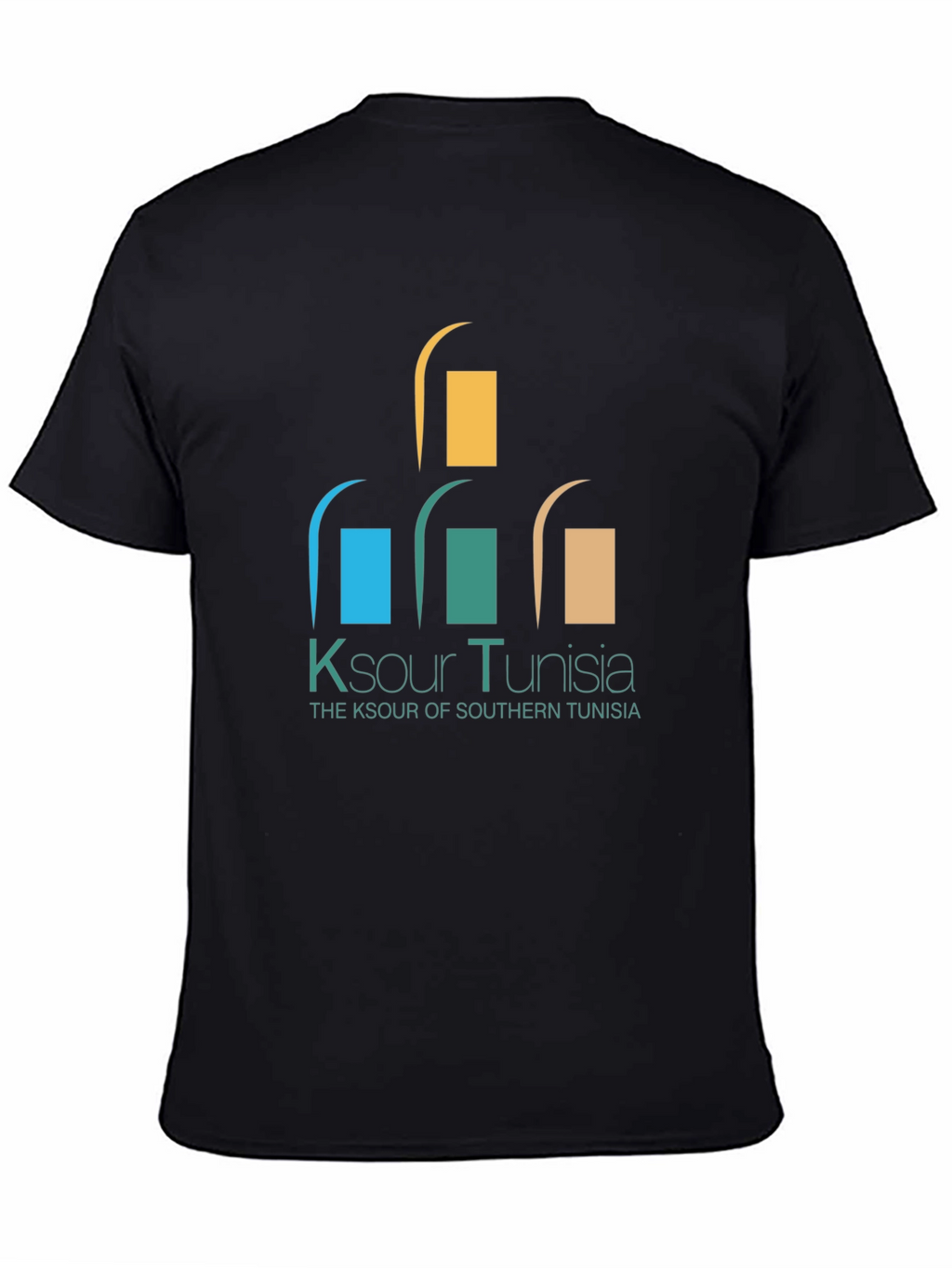 Ksour of Tunisia Black T-Shirt