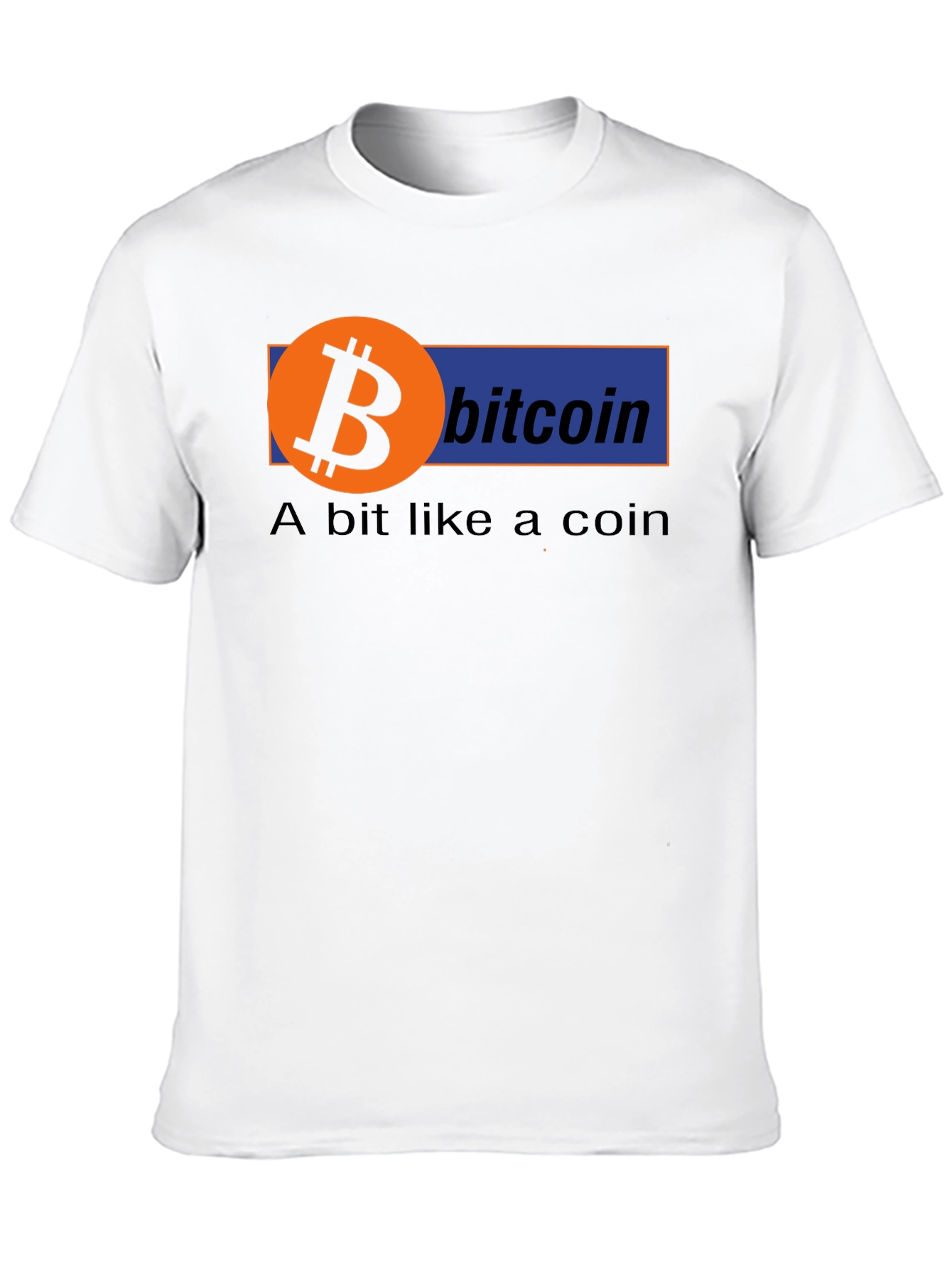 Bitcoin Tee - A Bit Like a Coin