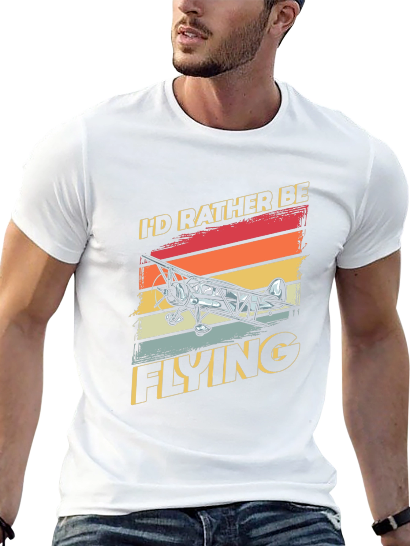 Id Rather Be Flying - Pilot T-Shirt