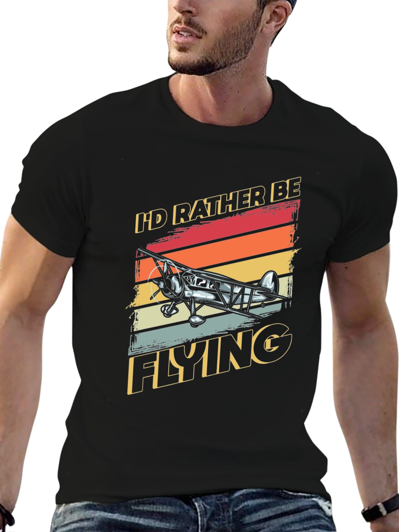 Id Rather Be Flying - Pilot T-Shirt