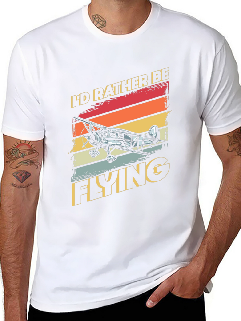 Id Rather Be Flying - Pilot T-Shirt
