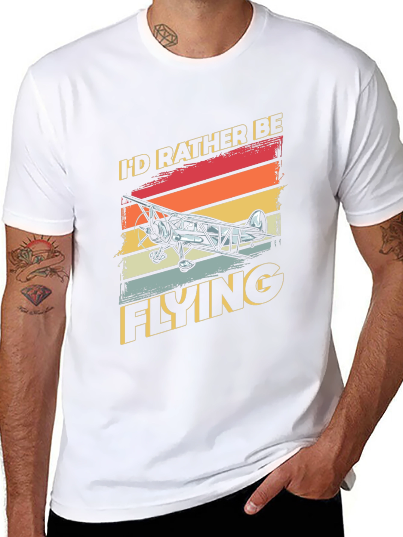 Id Rather Be Flying - Pilot T-Shirt