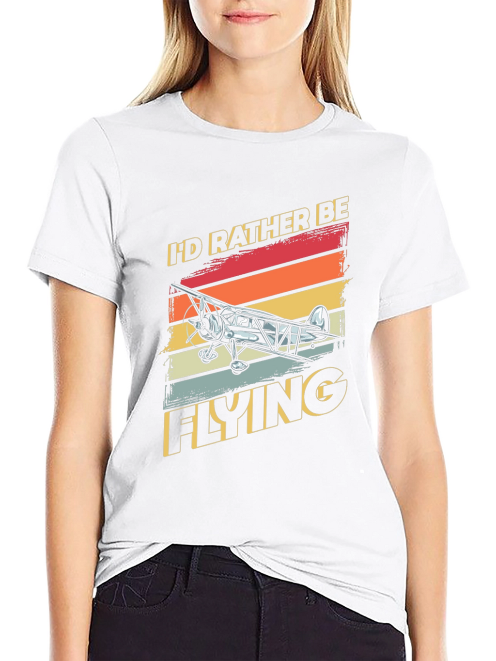 Id Rather Be Flying - Pilot T-Shirt
