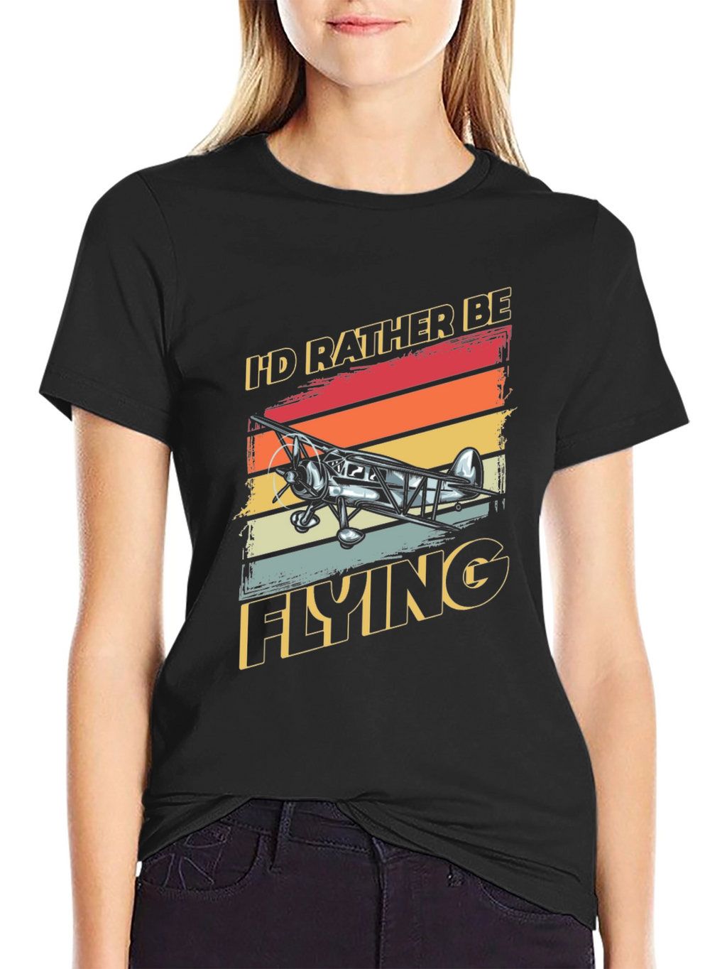 Id Rather Be Flying - Pilot T-Shirt