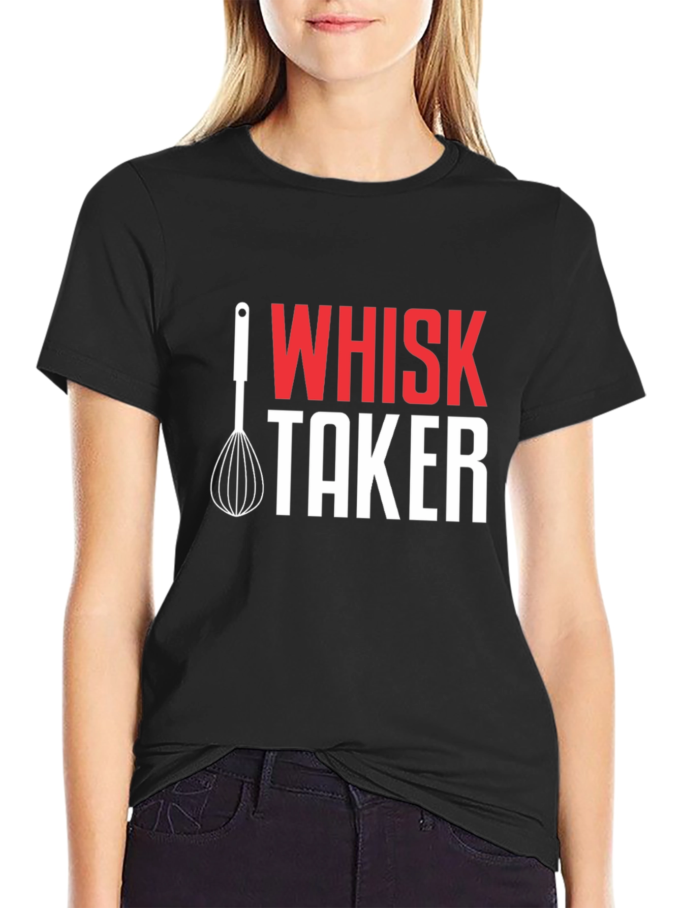 Whisk Taker Graphic T-Shirt - Funny Chef Tee