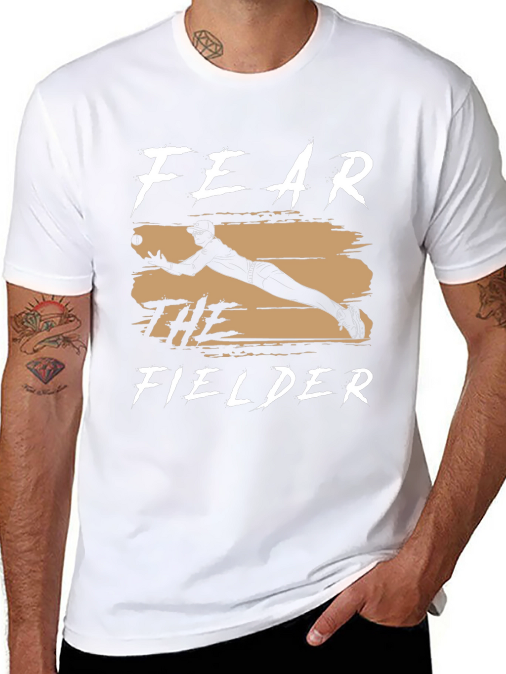 Fear the Fielder Graphic T-Shirt