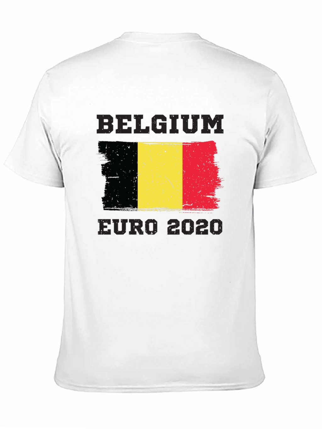 Belgium Euro 2020 Flag T-Shirt