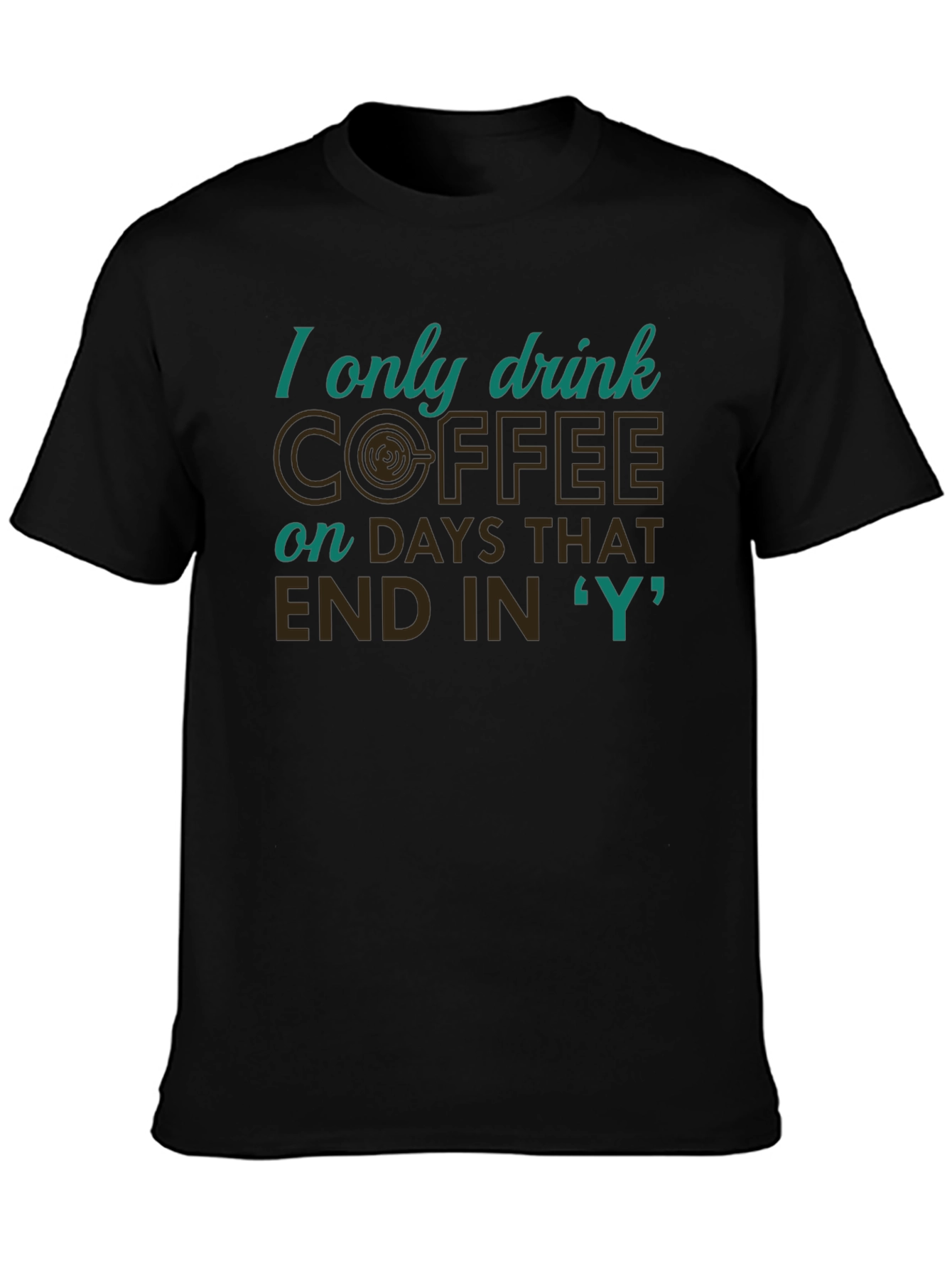 Coffee Lovers T-Shirt - Ends In Y