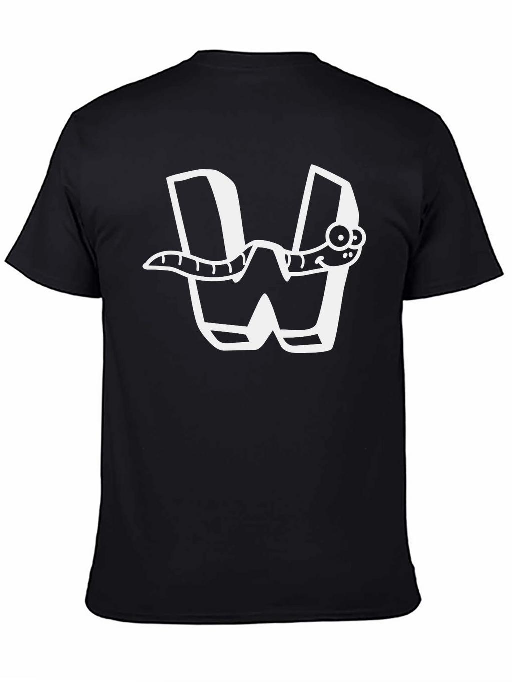 Worm W T-Shirt - Quirky Graphic Tee