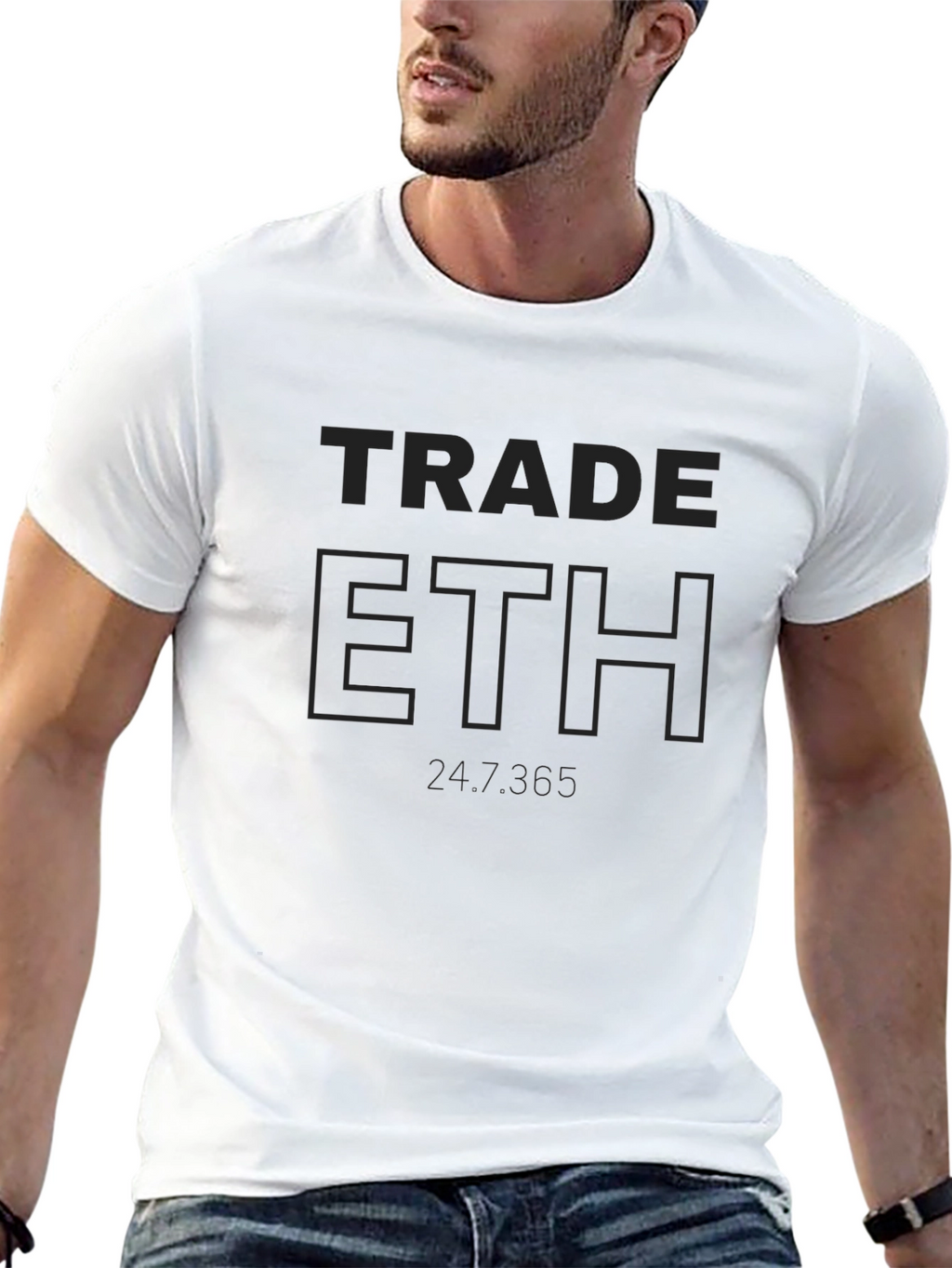 Trade ETH Crypto T-Shirt - Cryptocurrency Trading Apparel