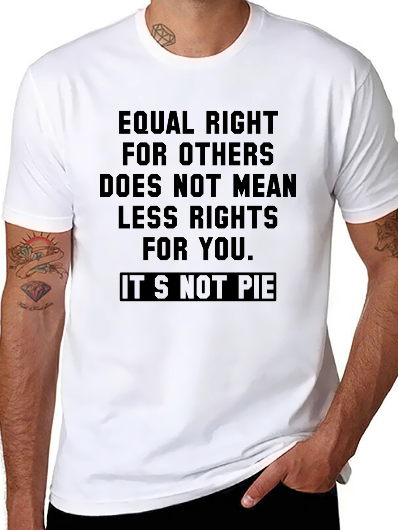 Equal Rights T-Shirt - Equality for Others Design