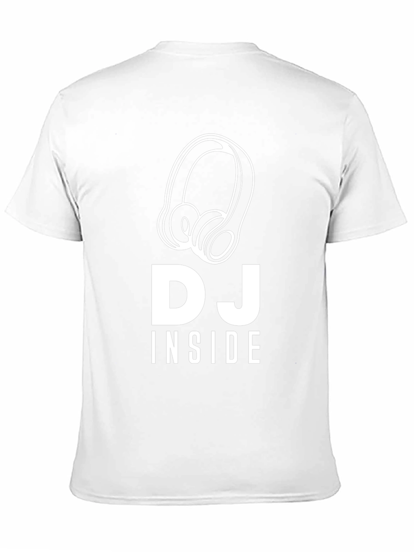 DJ Inside Black Graphic Tee