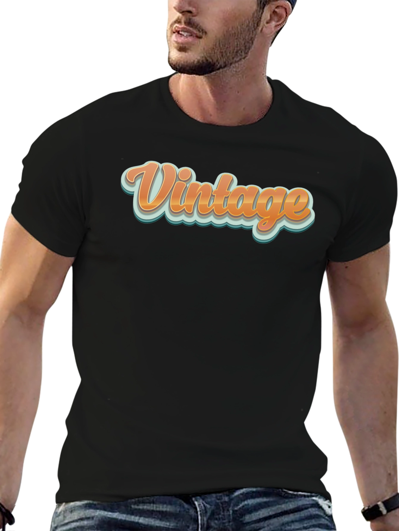 Vintage Graphic T-Shirt - Retro Style