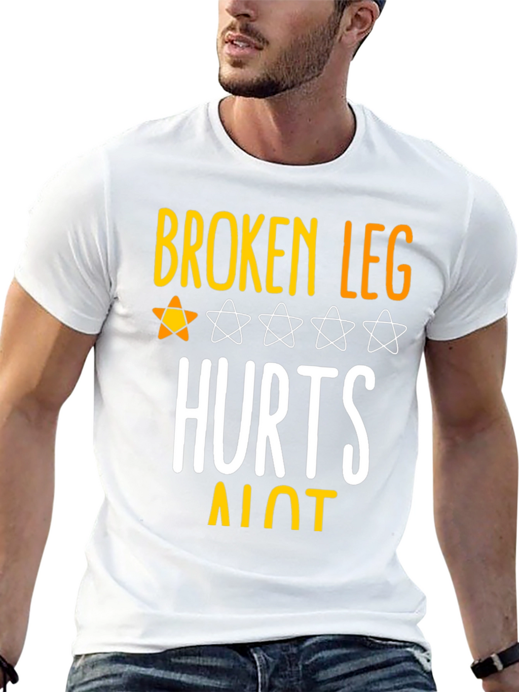 Broken Leg Hurts A Lot T-Shirt