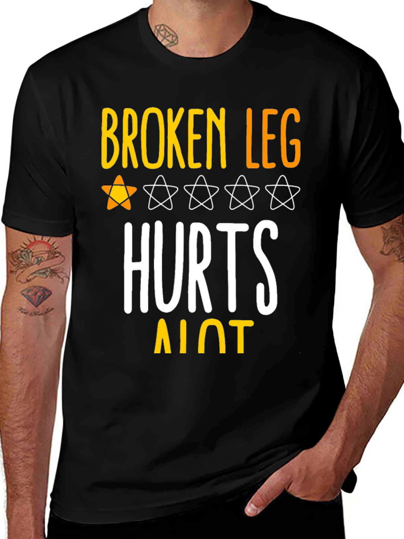 Broken Leg Hurts A Lot T-Shirt