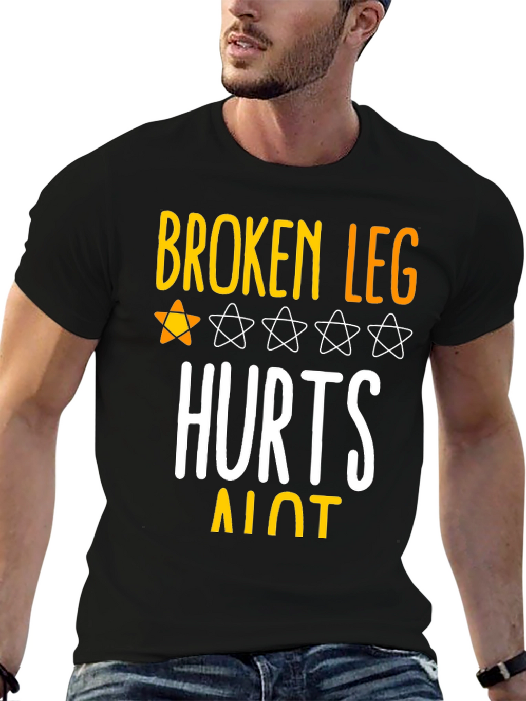 Broken Leg Hurts A Lot T-Shirt