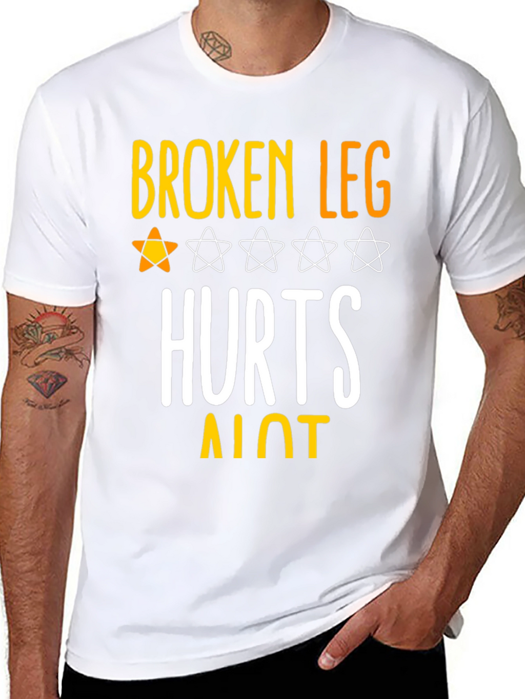 Broken Leg Hurts A Lot T-Shirt