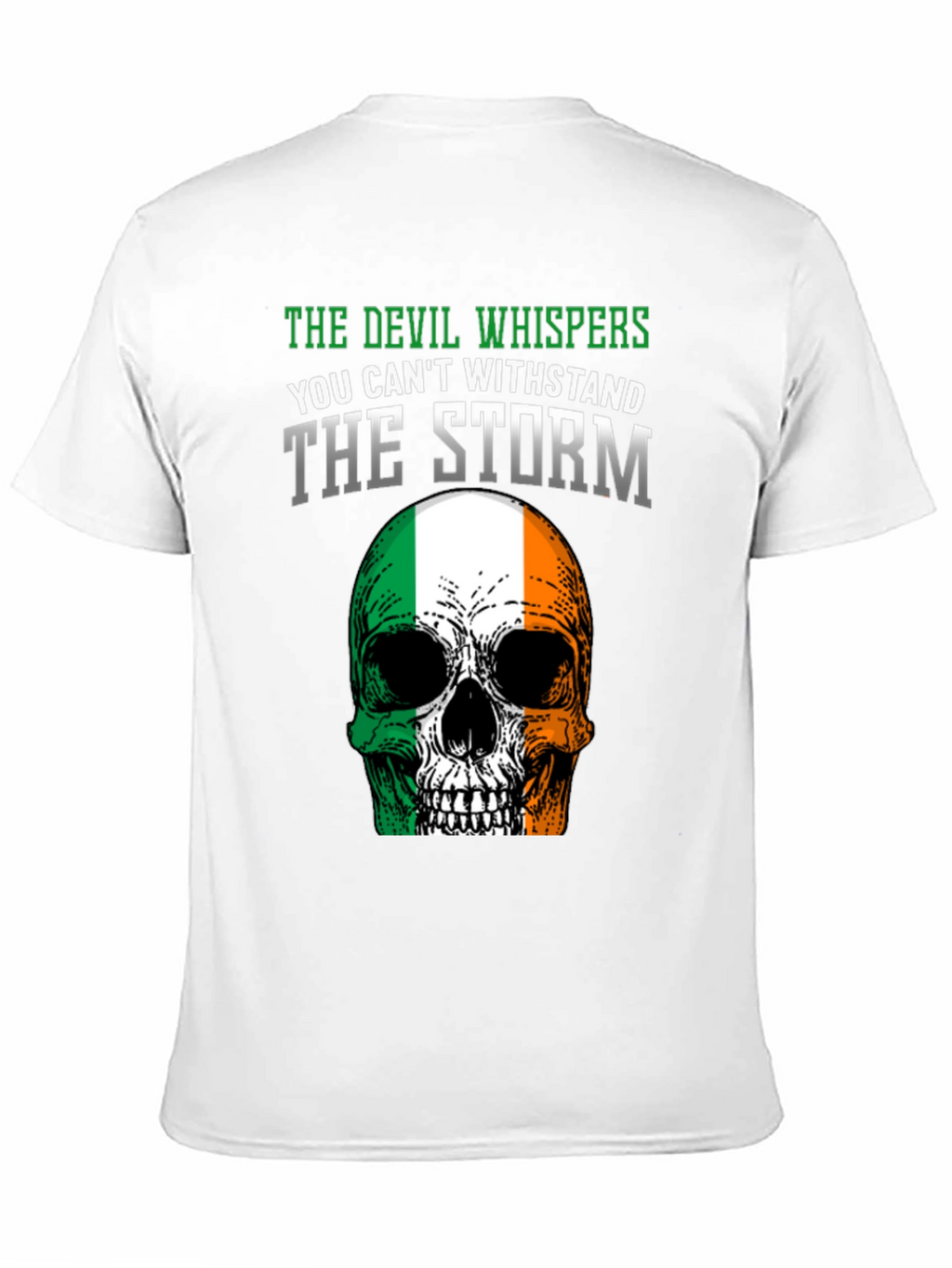 Irish Skull T-Shirt - Devil Whispers