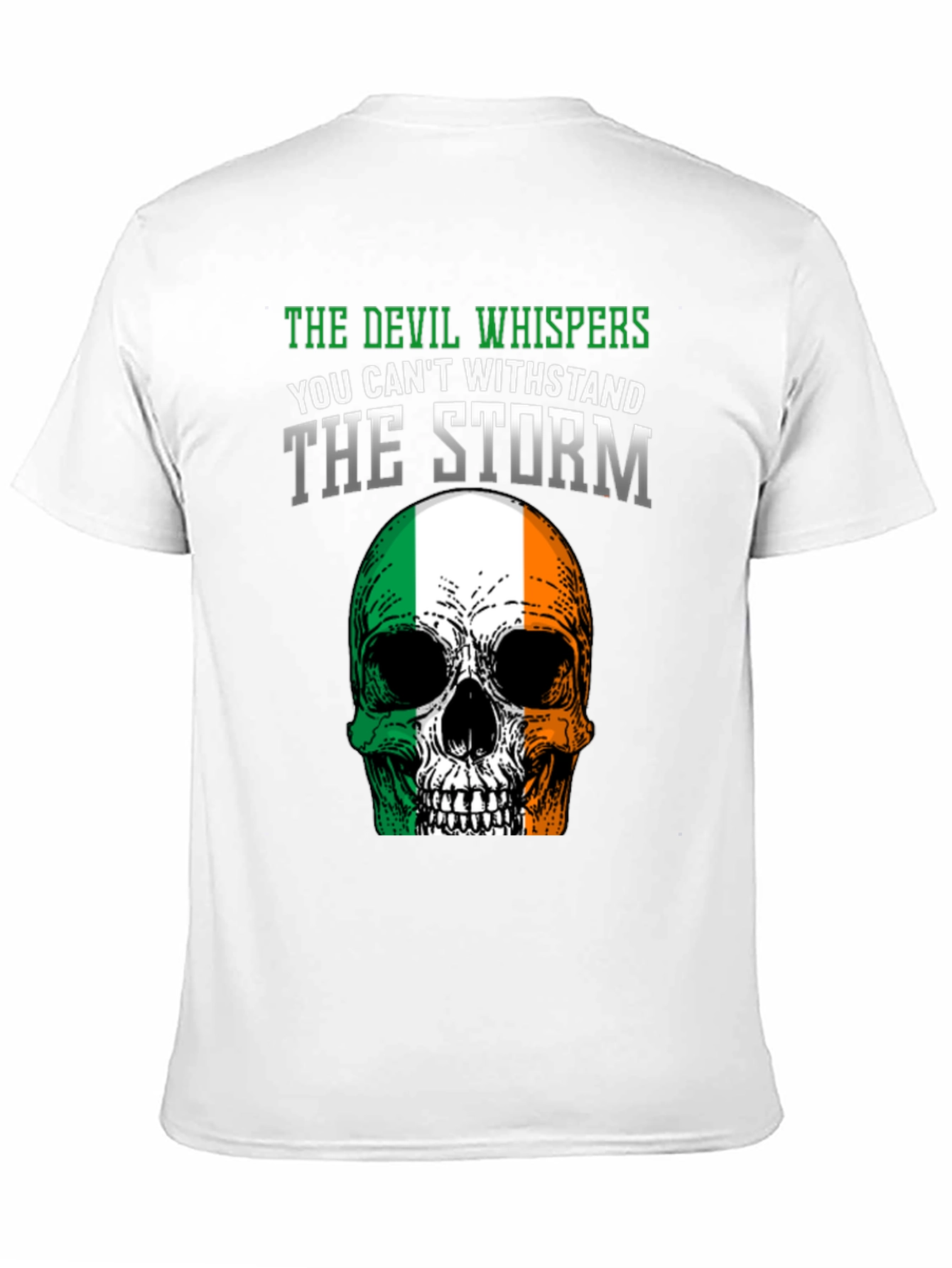 Irish Skull T-Shirt - Devil Whispers