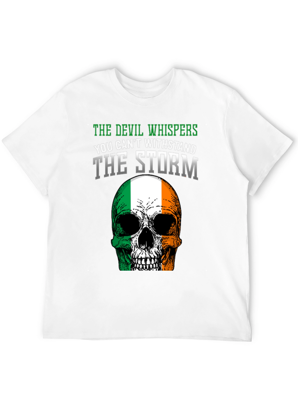 Irish Skull T-Shirt - Devil Whispers