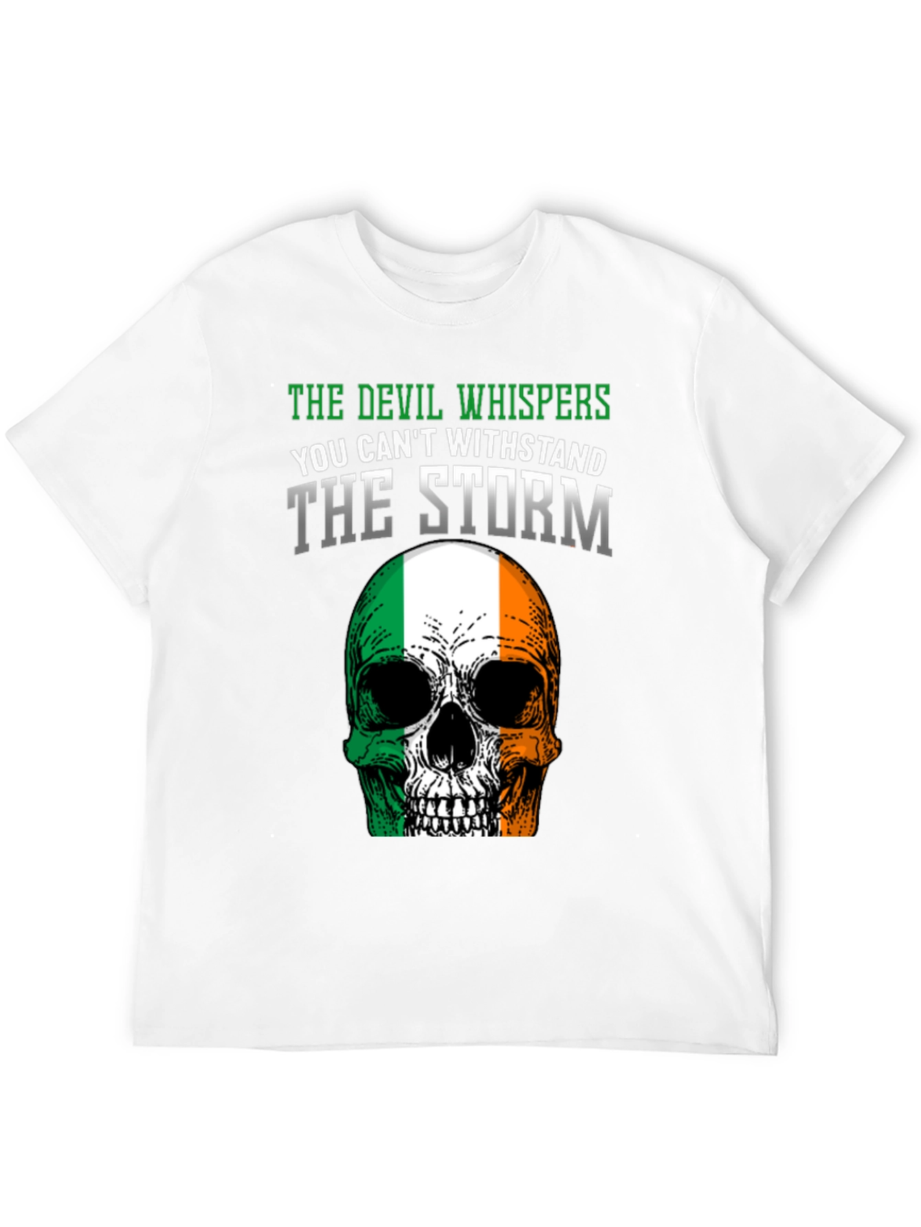 Irish Skull T-Shirt - Devil Whispers