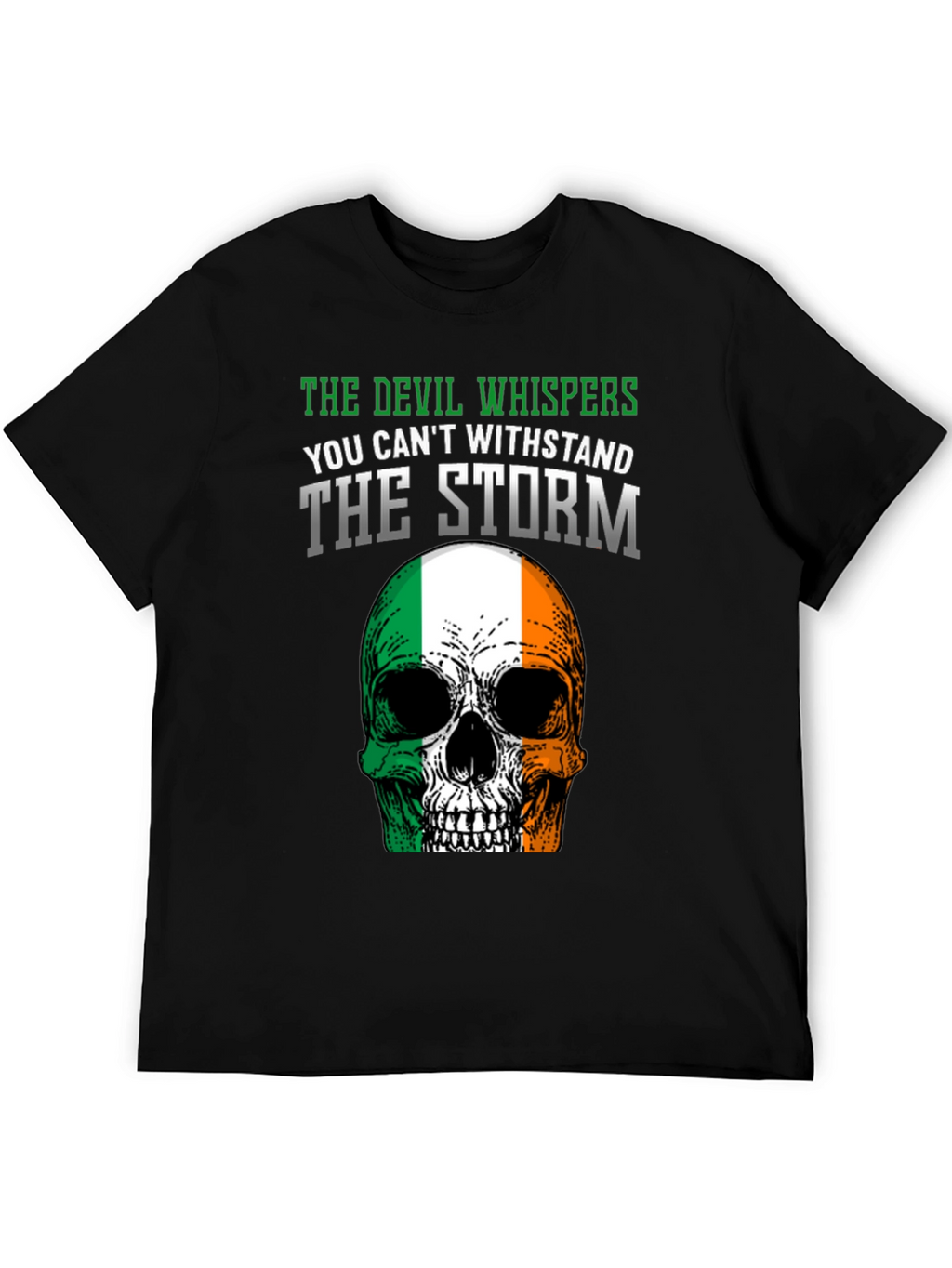 Irish Skull T-Shirt - Devil Whispers
