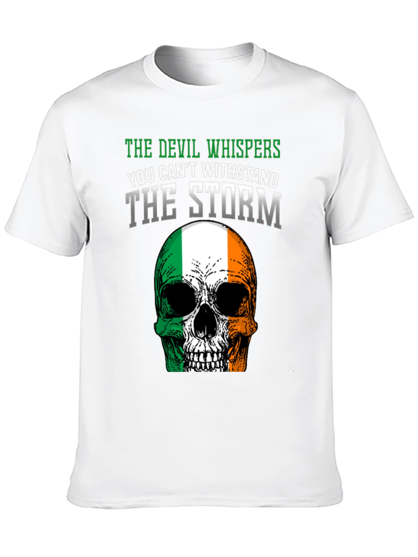 Irish Skull T-Shirt - Devil Whispers
