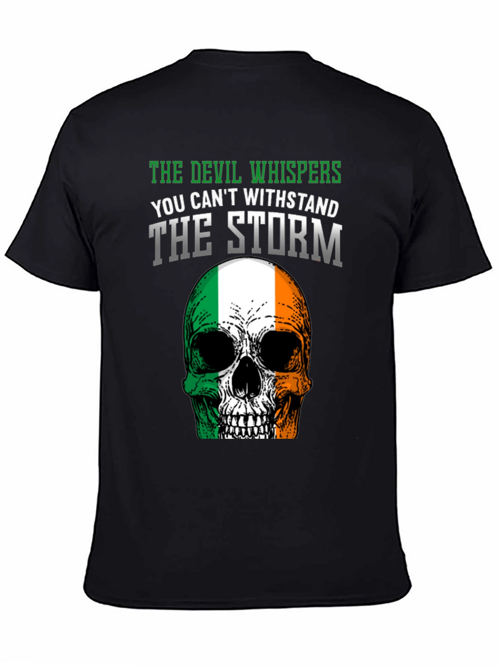 Irish Skull T-Shirt - Devil Whispers