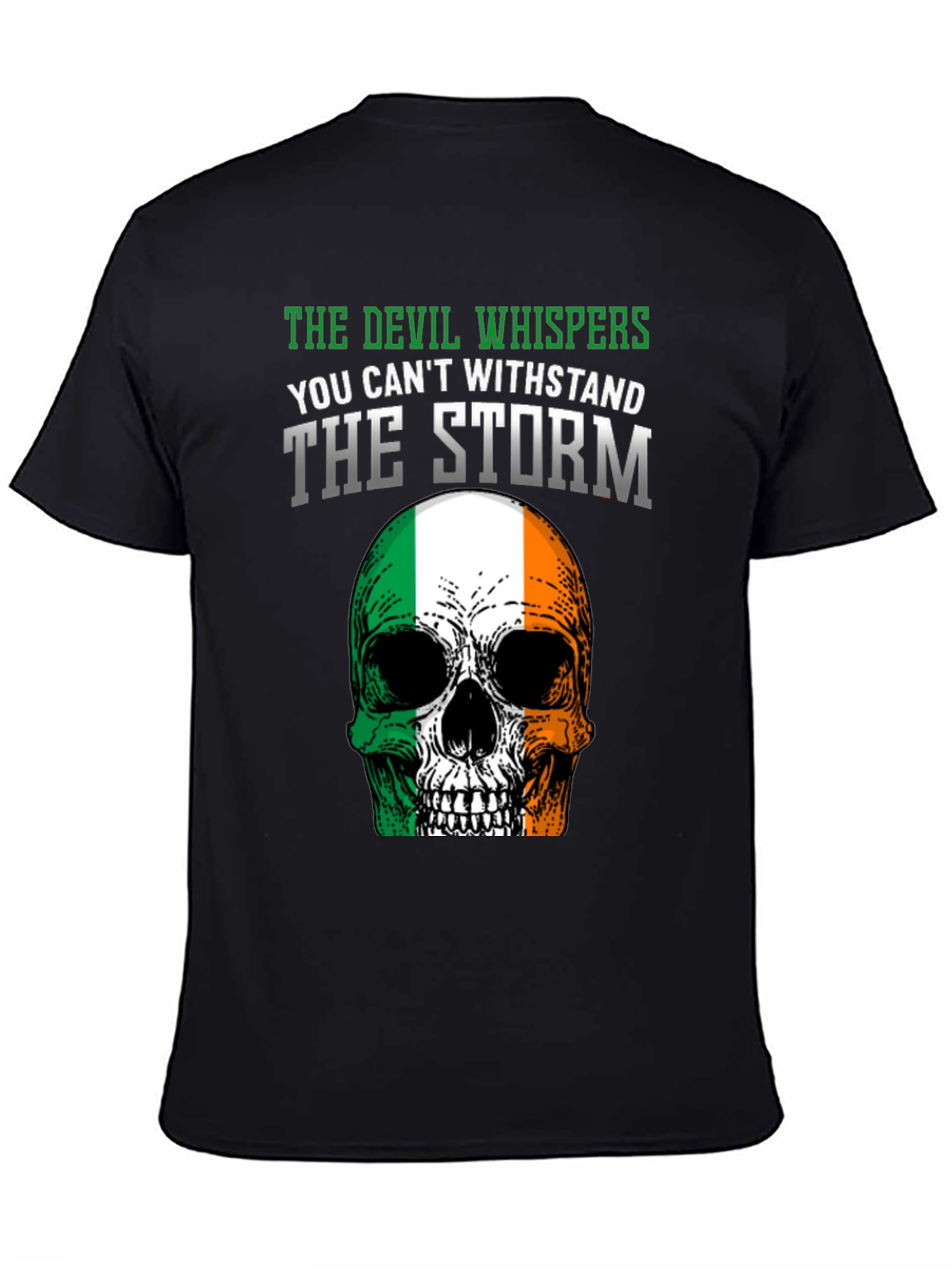 Irish Skull T-Shirt - Devil Whispers