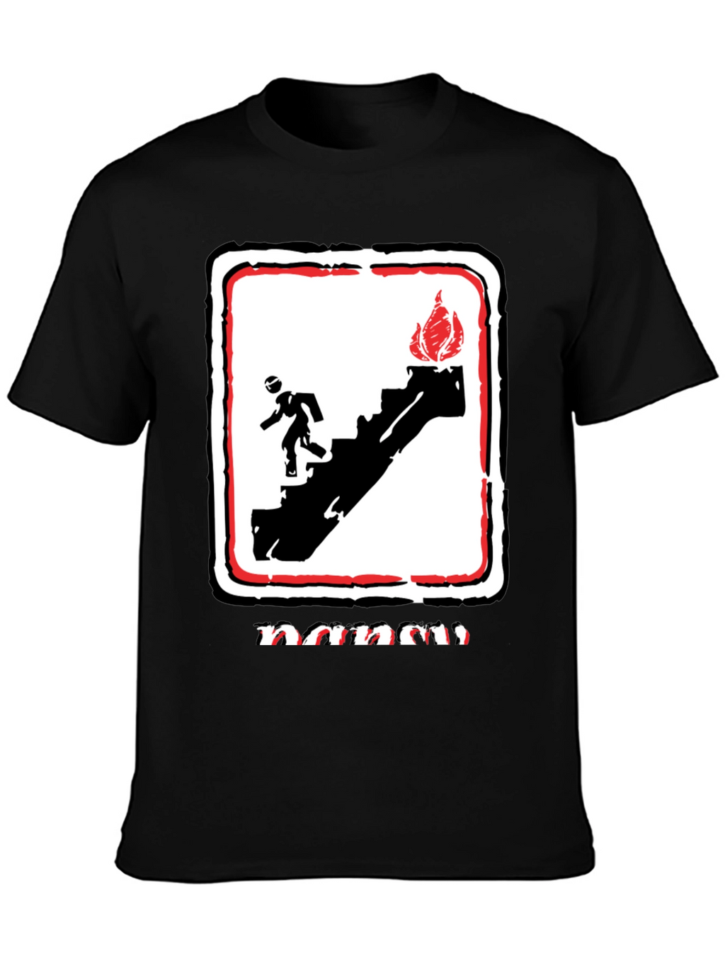 Emergency Exit Graphic T-Shirt