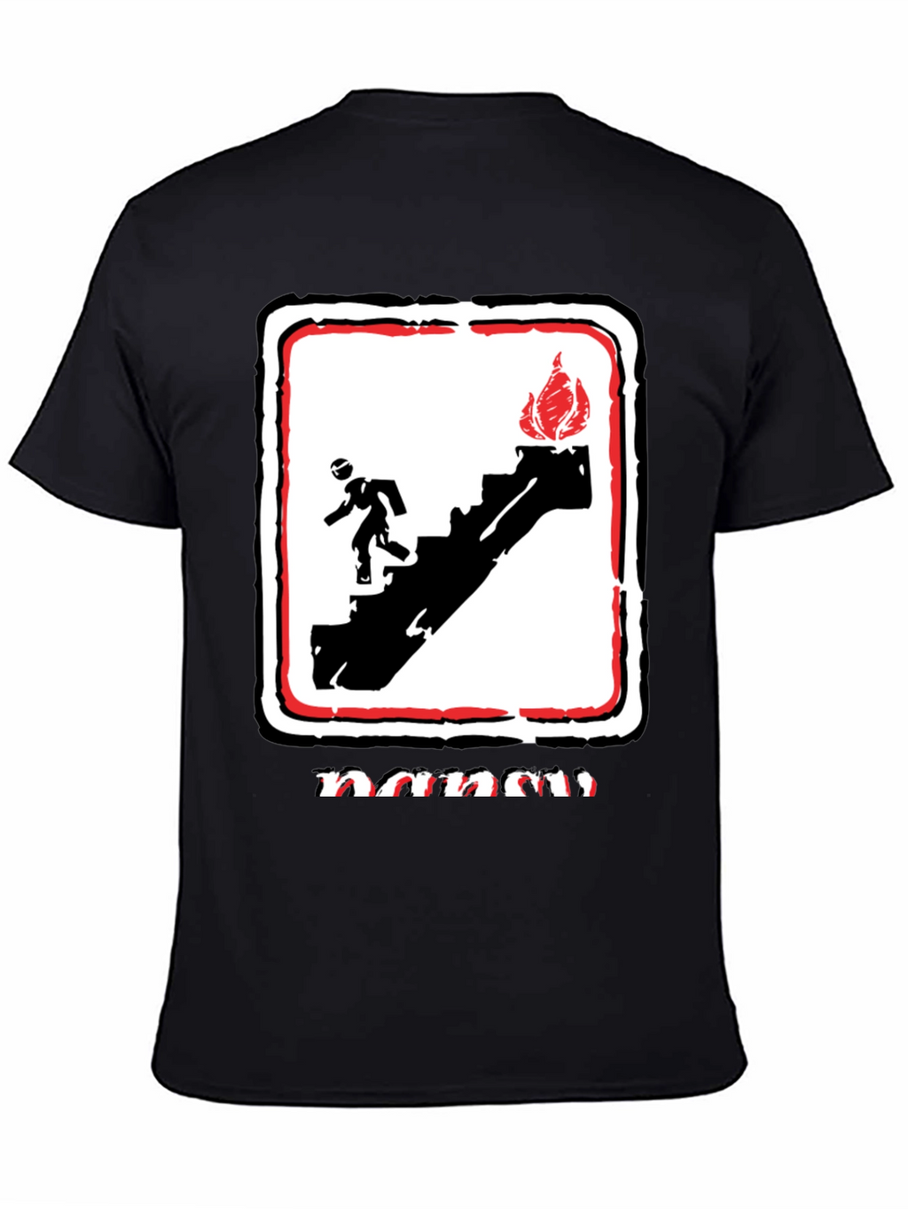Emergency Exit Graphic T-Shirt