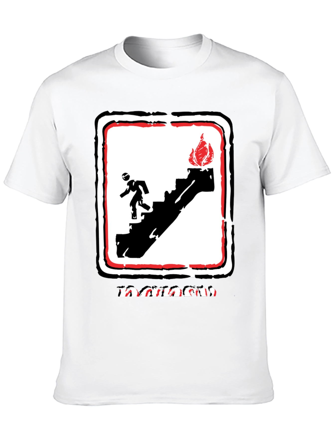 Emergency Exit Graphic T-Shirt