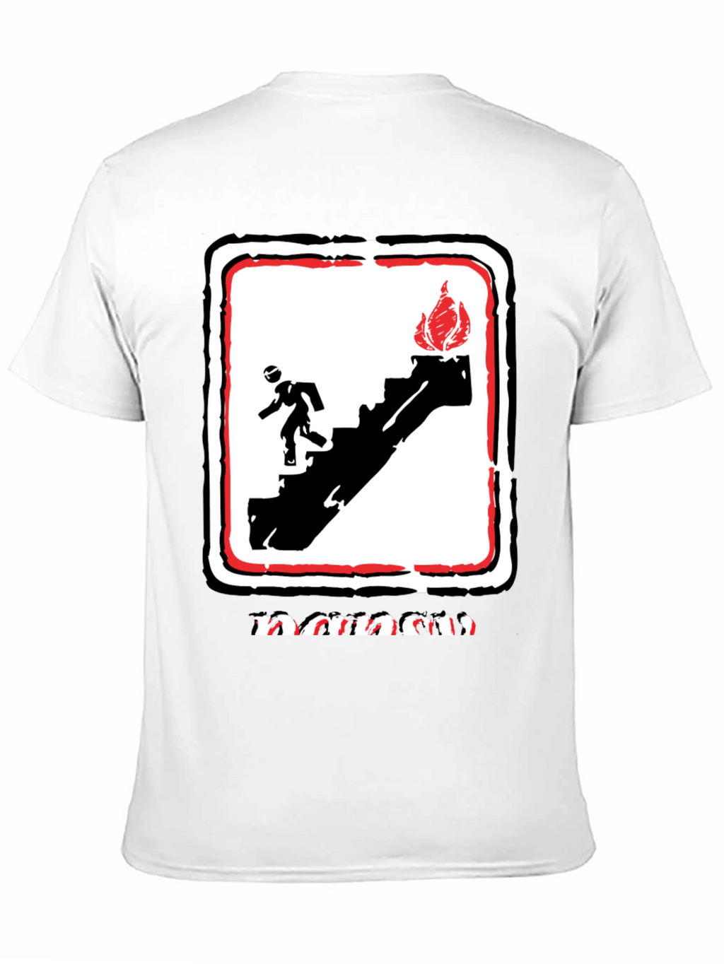 Emergency Exit Graphic T-Shirt
