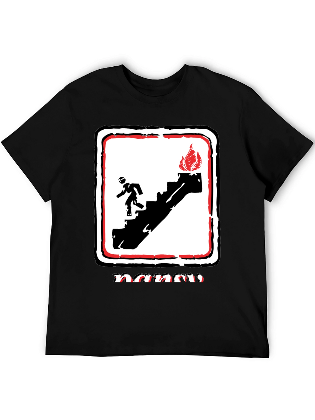 Emergency Exit Graphic T-Shirt