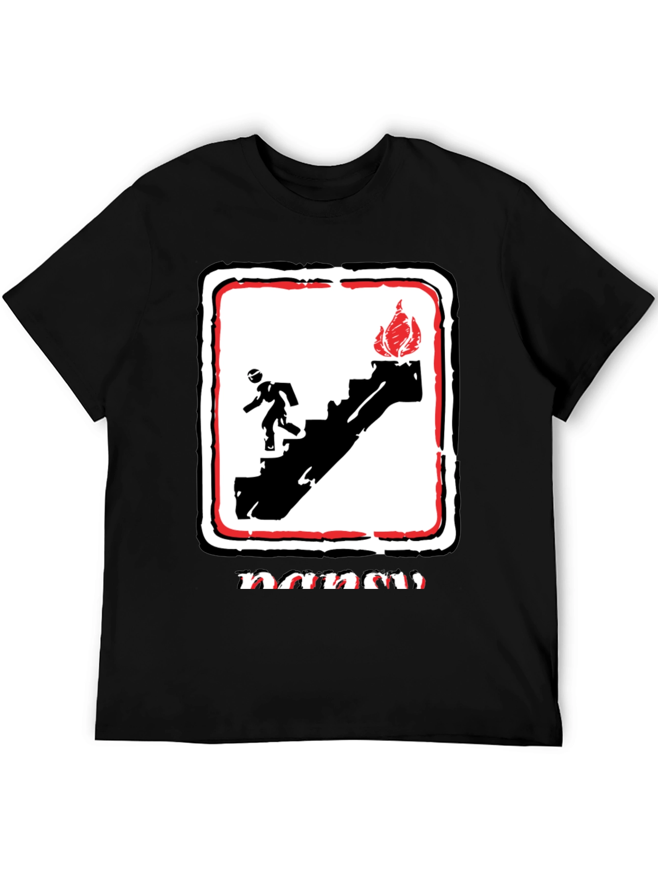 Emergency Exit Graphic T-Shirt