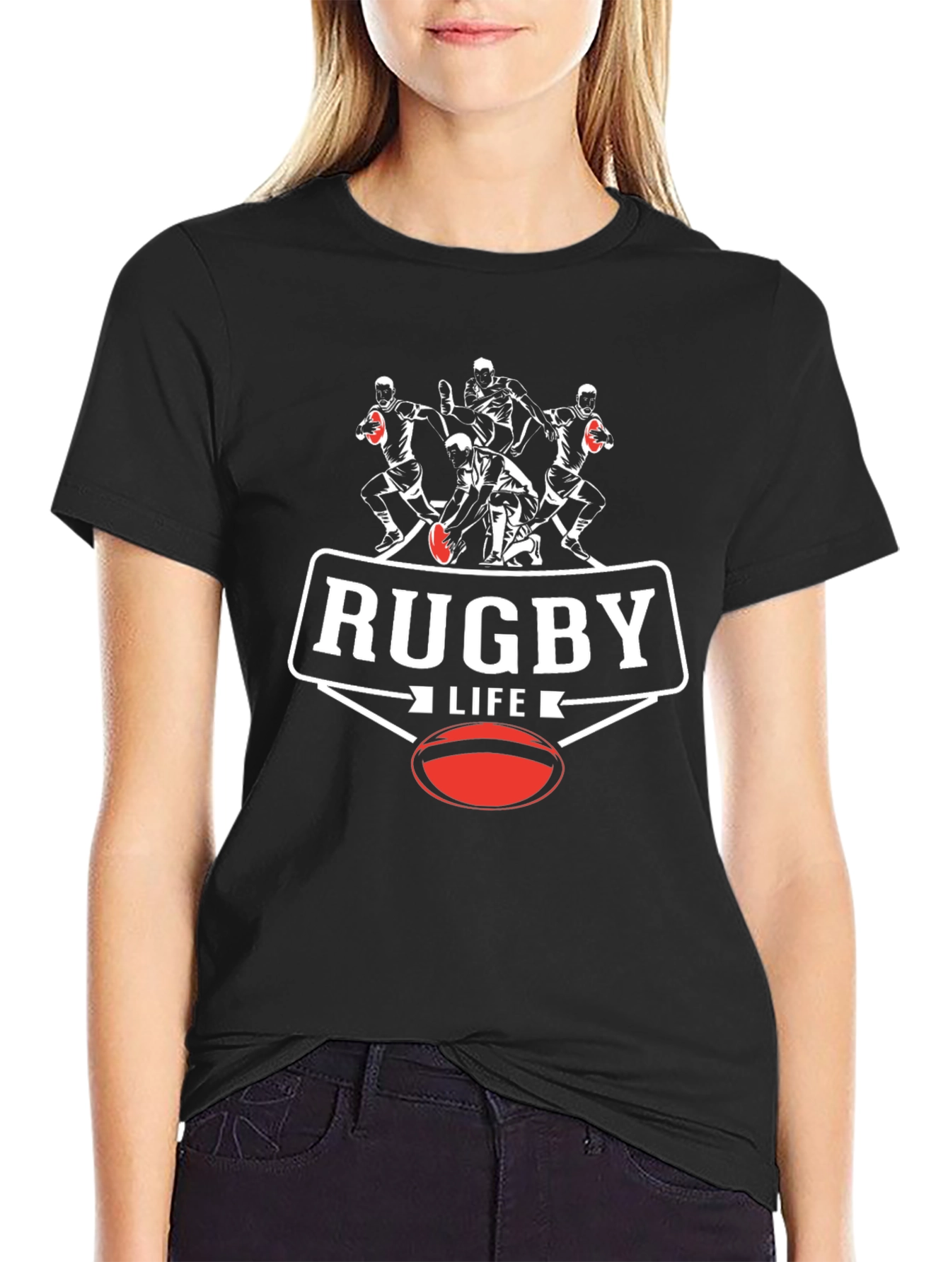 Rugby Life Graphic T-Shirt