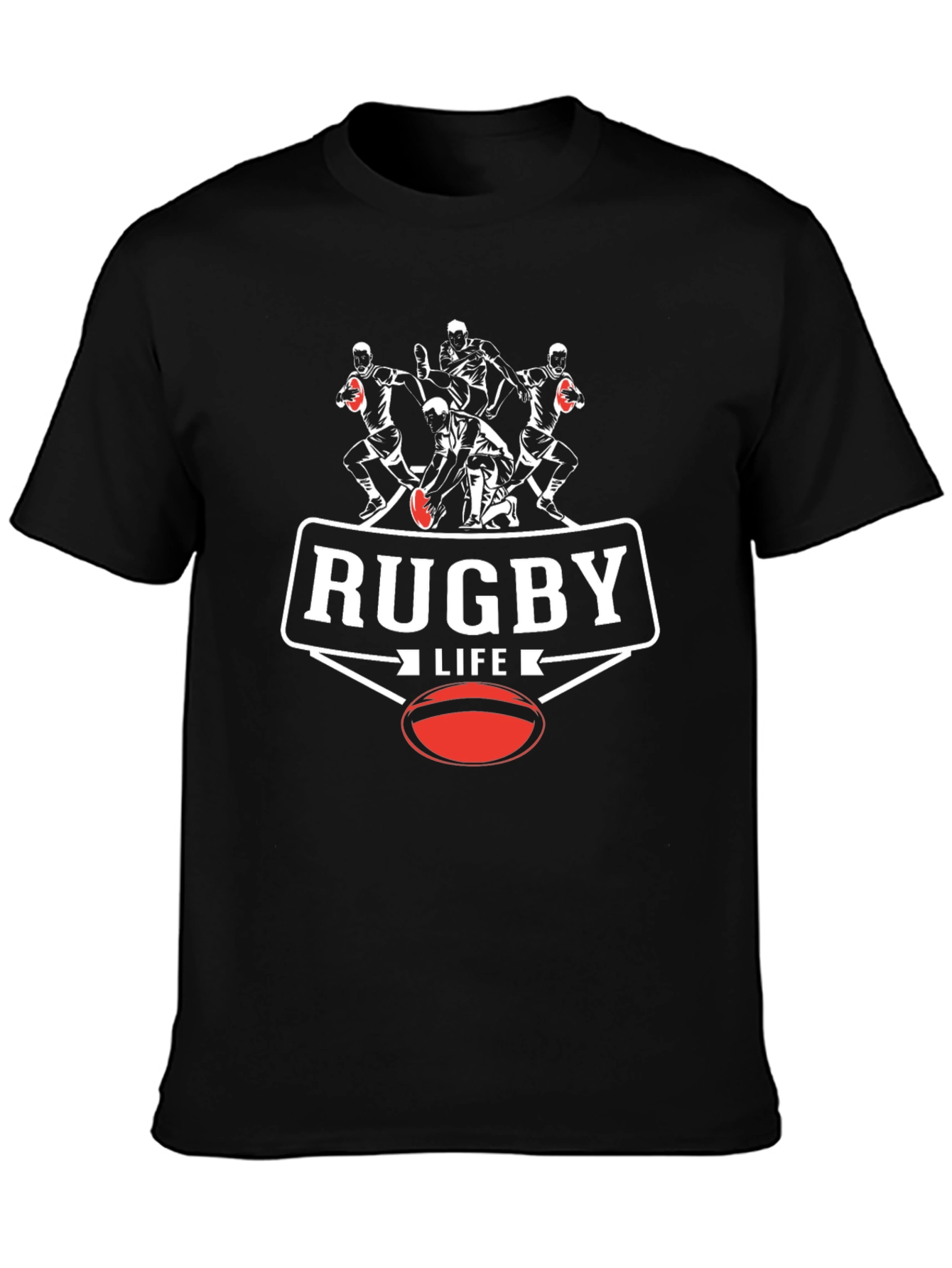 Rugby Life Graphic T-Shirt
