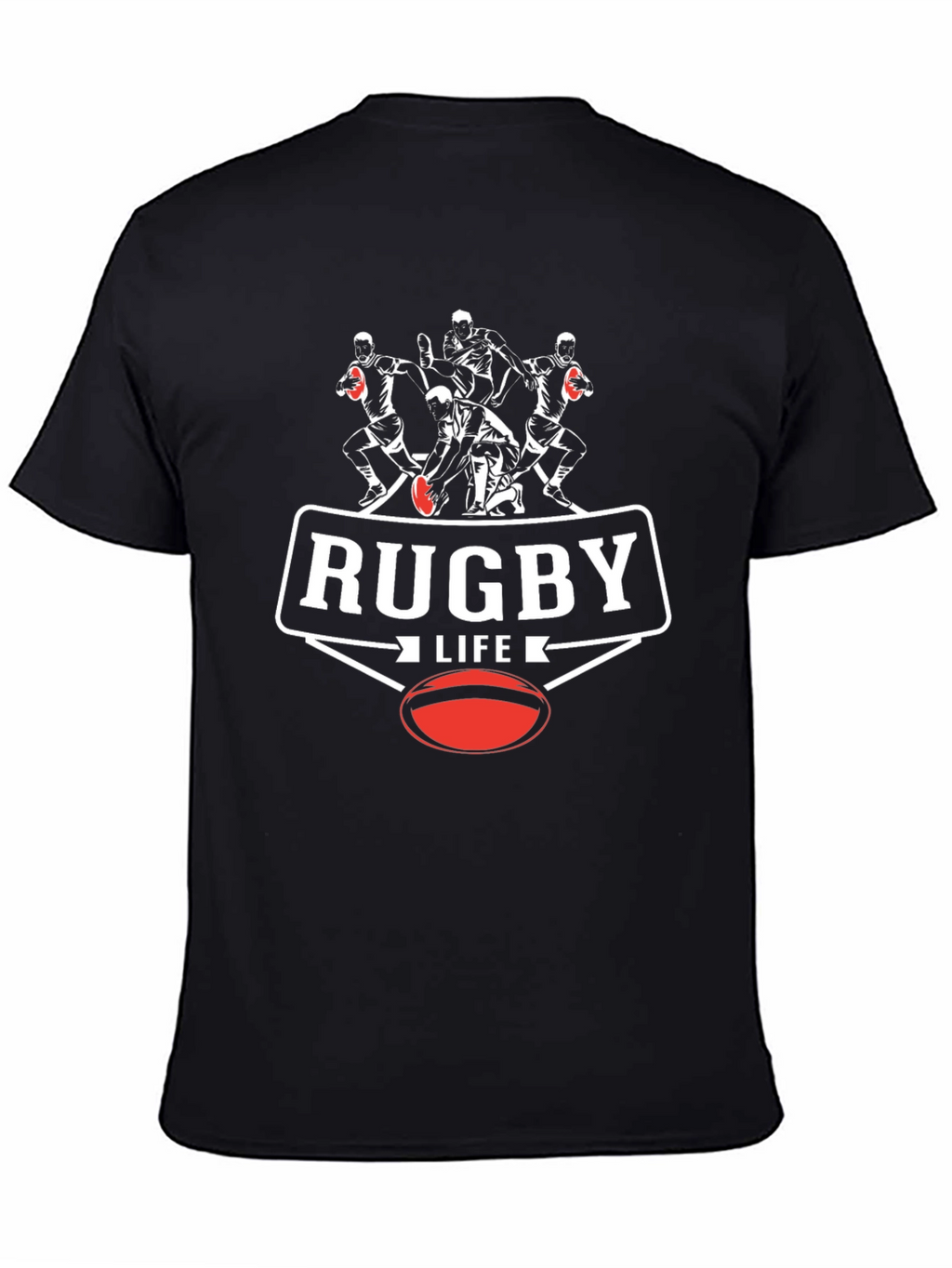 Rugby Life Graphic T-Shirt